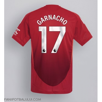Manchester United Alejandro Garnacho #17 Tricou Fotbal Replică 2024-25 Barbati Acasa